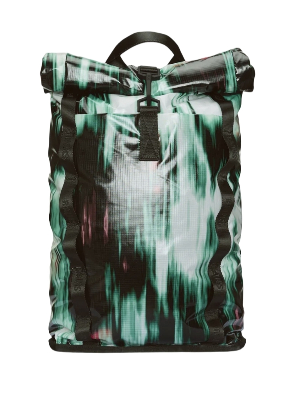Rains Rolltop Rucksack Blur